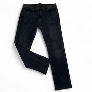 J. Brand Jeans Men's Size 34 Black Slim Fit Straight Leg Stretch